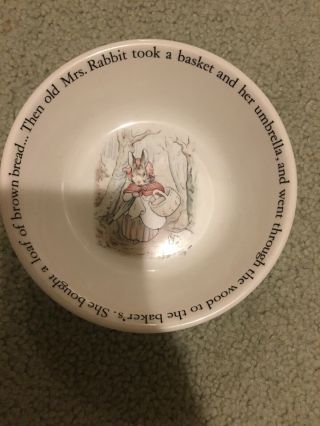 Peter Rabbit Wedgwood Classic Beatrix Potter Old Mrs Rabbit 