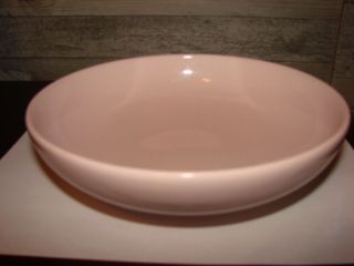Mid Century Mod Russel Wright Iroquois Casual Pink Sherbet 8 " Vegetable Bowl