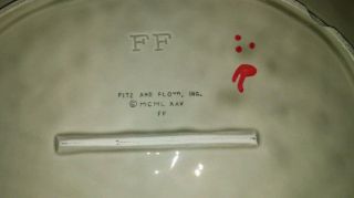 FITZ AND FLOYD CLASSIC HAND CRAFTED 12x9 FISH PLATTER 2