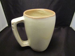 Vintage Frankoma Pottery 5m Mug Cup Desert Gold
