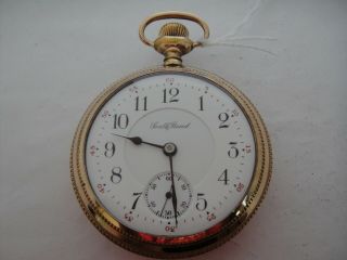 323 The Studebaker South Bend - 17J adjusted 5 pos 18s pocket watch 2