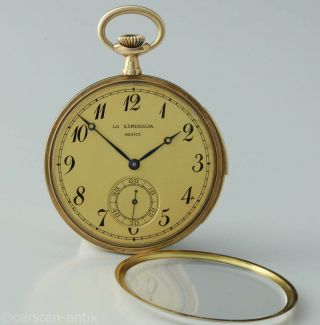Audemars Piguet 1910 flat Quality EXTRA Pocket Watch minute repeater 18k Gold 3
