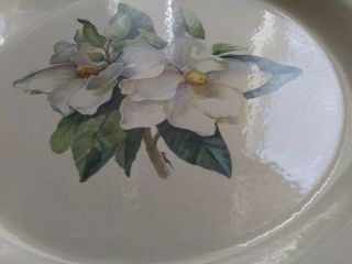 Home & Garden Party Magnolia Dinner Plate 10 1/2 