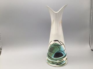 Iconic Mid - Century Sascha Brastoff Sascha B Alaska Theme Igloo Vase 8 " Tall