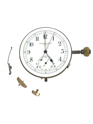 Circa 1900 Swiss Minute Repeater Chronograph Pocket Watch Movement