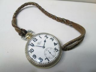 Vintage Ball Rr Railroad 14k Gold Filled Running Pocket Watch 23 Jewels