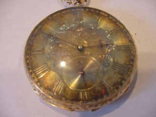 SPECTACULAR 1860’s 18k SOLID GOLD ENGLISH FUSEE “M.  I.  TOBIAS” 2
