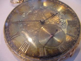SPECTACULAR 1860’s 18k SOLID GOLD ENGLISH FUSEE “M.  I.  TOBIAS” 3