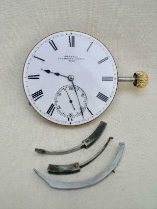 Good English Connell Quarter Repeater Pocket Watch Movement Good Order