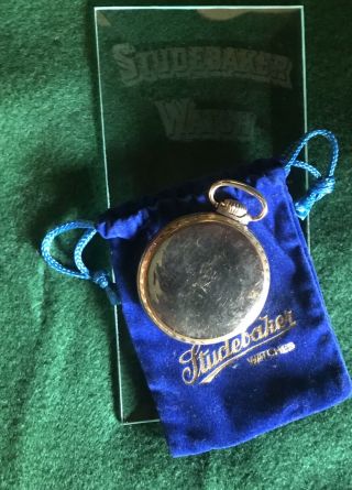 Studebaker South Bend Gold Filled Pocket Watch 2