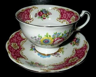 Vintage Royal Standard Porcelain Tea Cup & Saucer,  England