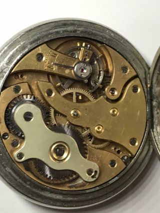 Paul Buhre (Pavel Bure) Pocket Watch (Russian Empire 1900 - 1910) 2