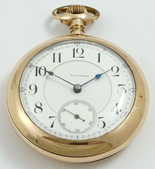 Waltham Riverside Model 1892 Pocket Watch,  17 Jewels - Rf45697