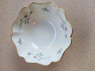 Lenox Rose Manor Trinket Ring Jewelry Dish Bowl Candy Nuts