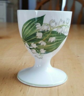 Shelley Fine Bone China " Lily Of The Valley " Egg Cup 13822