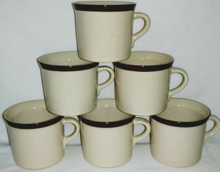 Vintage Stonecrest Andre Ponche Hand Painted Coffee Mugs Korea