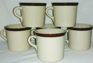 Vintage Stonecrest Andre Ponche Hand Painted Coffee Mugs Korea 3