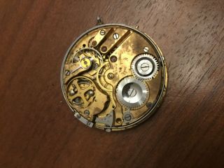 Antique Quarter Repeater Pocket Watch Movement