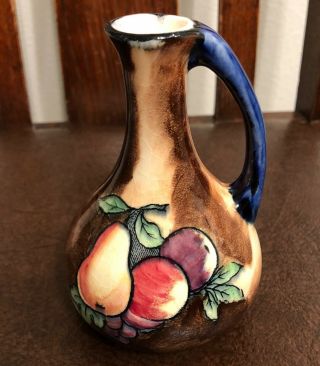 H & K Tunstall Luscious - Small Vase - Fruit Pattern -