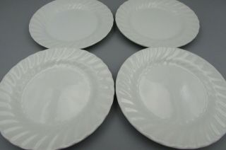 Johnson Brothers China Regency White Bread Plates - Set Of Four