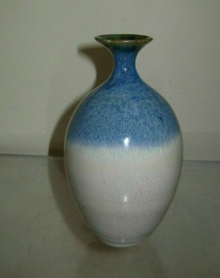 Ceramic Studio Art Pottery Weed Pot Vase Mid Century Danish Modern Chic Shabby