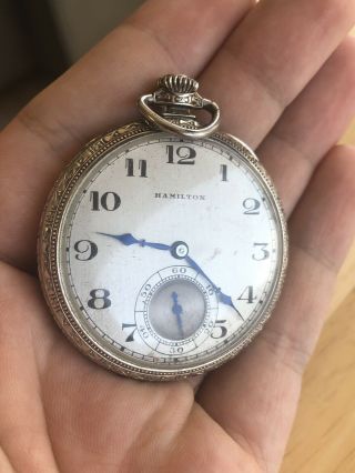 Hamilton 922 Pocket Watch - 23 Jewels