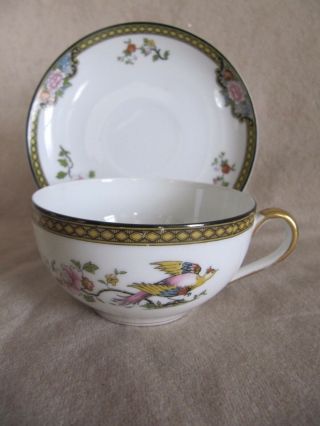 VINTAGE NORITAKE PHEASANT CUP AND SAUCER IN 2