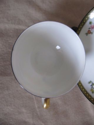 VINTAGE NORITAKE PHEASANT CUP AND SAUCER IN 3