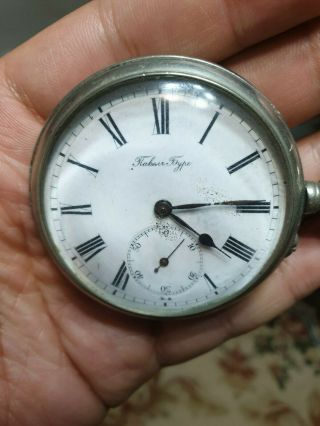 Old Pavel Bure Pocket Watch,  Serviced,  Pavel Buhre
