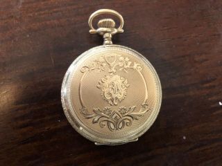 Vintage Waltham Pocket Watch Gold Filled