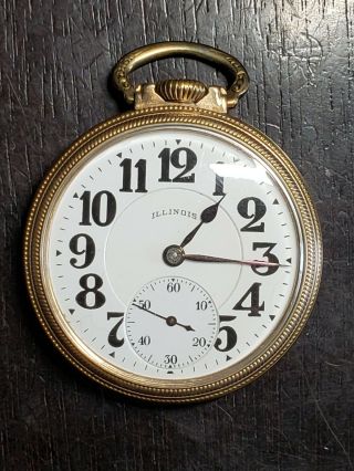 1923 Illinois Bunn Special 16 Size,  19 Jewel Pocket Watch