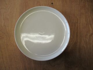 Crate & Barrel Camden Sand Salad Plate 8 1/2 " Ivory Coupe 1 Ea 3 Available