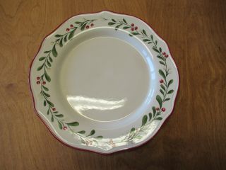 Better Homes & Gardens Mistletoe Dinner Plate 11 " Christmas 3 Available