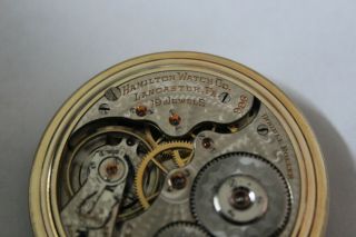 Pocket Watch HAMILTON 19 jewels 16s 996 RR RAILROAD RAILWAY 1919 3