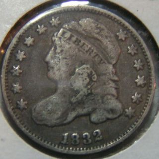 1832 Bust Dime Circulated.