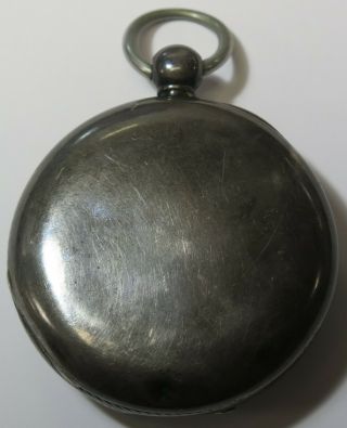 1871 Elgin W.  H.  Ferry Grade 55 Model 1 11j 18s Pocket Watch Coin Silver Case 2
