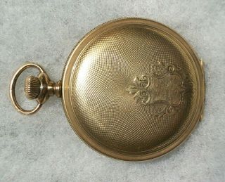 Ladies Waltham Pocket Watch Gold Filled / Plated Running
