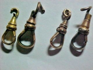 33 Old Gold Filled Swivels For Pocket Watch Chains 3