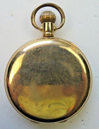 16 size 17 Jewel Swiss Hunting Case Pocket Watch for repair 3