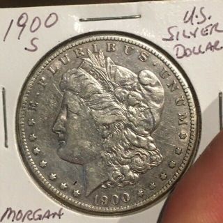 1900 S Morgan Silver Dollar Xtra Fine