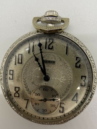 Vintage Elgin Pocket Watch 12s 17j -