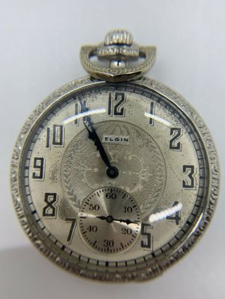 Vintage Elgin Pocket Watch 12s 17j - 2