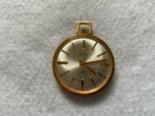 Swiss Made Tradition 17 Jewels Incabloc Vintage Mechanical Wind Up Pocket Watch
