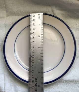 Shenango China U.  S.  Navy Fouled Anchor Dinner Salad Plate Desert Bread Plate 3