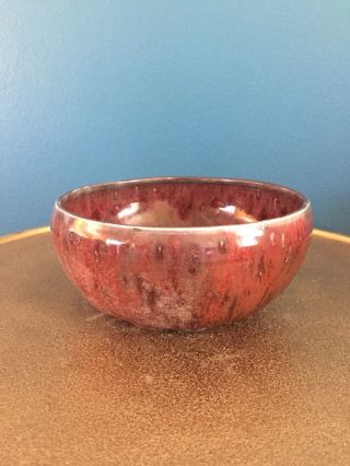 Janka Raku Signed Pottery Bowl Vintage/Unique Hand Crafted 3