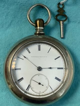 Elgin Key Wind Pocket Watch - J.  T.  Ryerson - 1870 - 11j - 18s -