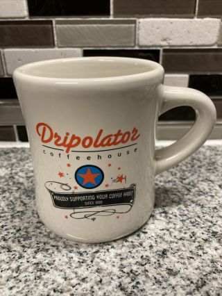 Dripolator Coffee House Diner Mug Craft roasted in Black Mountain,  NC since 1999 2