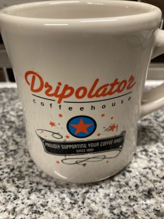 Dripolator Coffee House Diner Mug Craft roasted in Black Mountain,  NC since 1999 3
