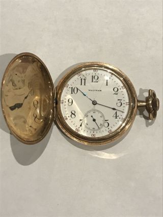 Waltham Pocket Watch Grade: No.  210 Model 1894 Great 25 Year Case
