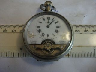 Pocket Watch Hebdomas.  Abt 1910.  8 Day Wind.